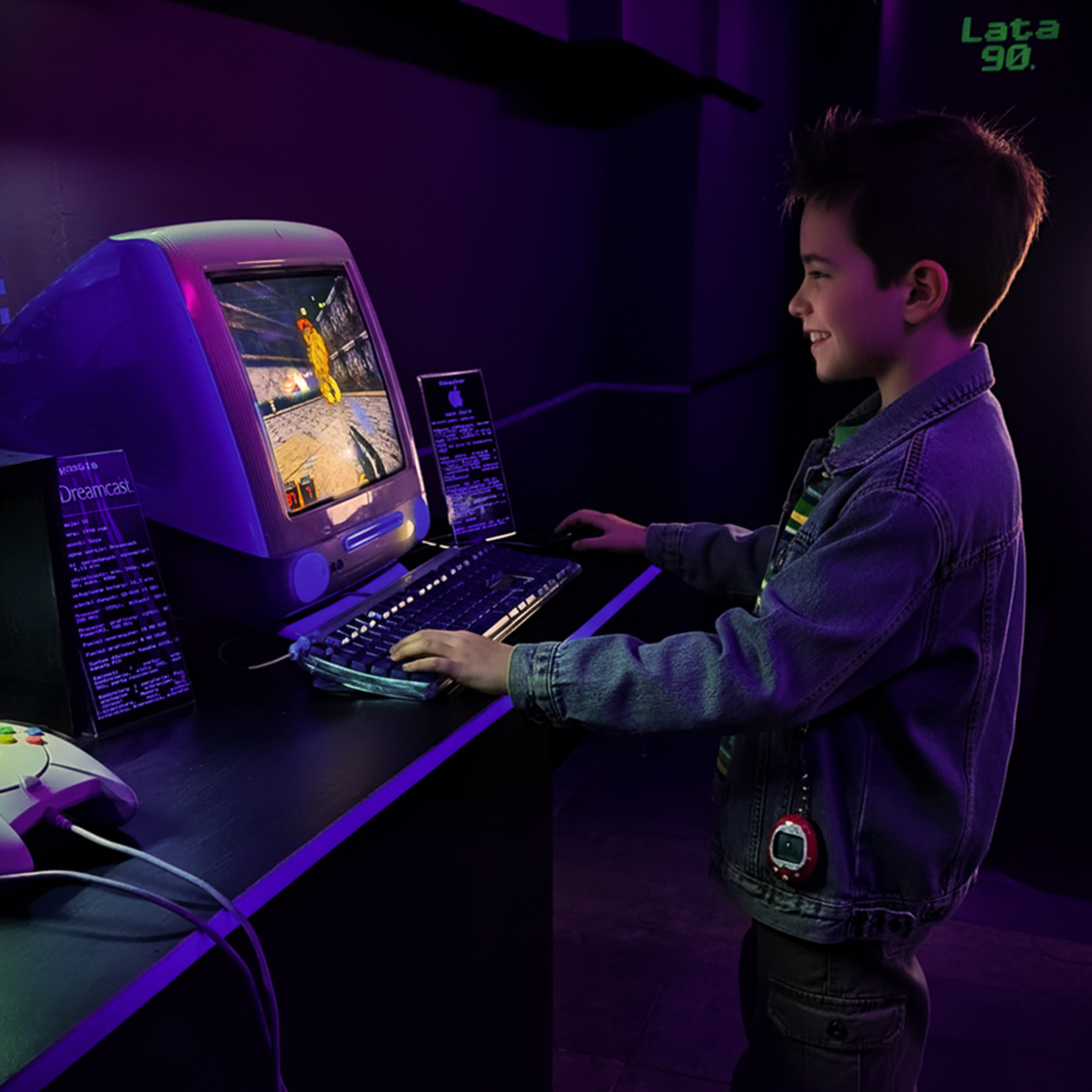 Muzeum gamingu, Retro, Lata 90, iMac G3, Duke Nukem